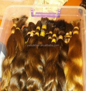 Naturale di Qualità Premium 100% di Remy Del Virgin Brasiliano Dei Capelli Umani di Massa - Product Image 2