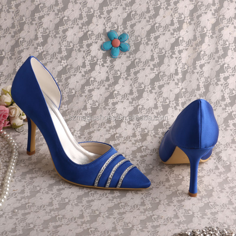 Elegant Blue Dress Shoes for Women Wedding - 22 Colors Elegant Blue Dress Shoes for Women Wedding - 22 Colors