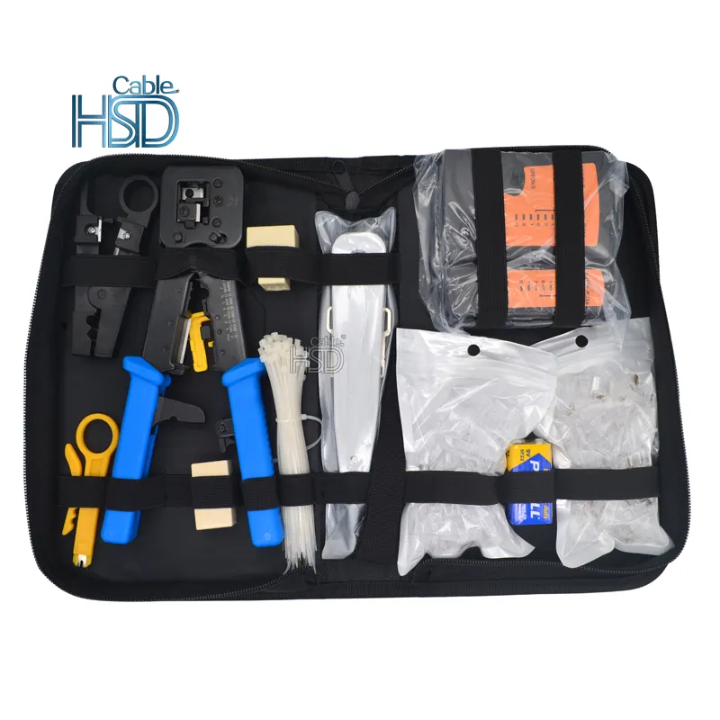 Professional Network EZ Tool Tool/tester Test Wiring Technician Crimping Crimp Tool Kit Kits Set Price Specification 10 in 1