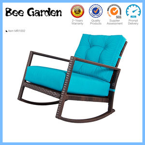 Último producto del mercado sillas de jardín de ratán mecedora de <span class=keywords><strong>muebles</strong></span> de exterior - Product Image 2