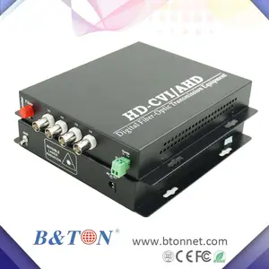 2 Channel multiplexer video converter for CCTV intercom