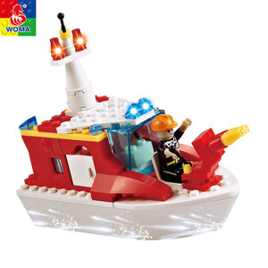 Chaude produits blocs de Construction Tracteur remorque <span class=keywords><strong>camion</strong></span> jouets blocs de construction Divertissement Jouet <span class=keywords><strong>Police</strong></span> - Product Image 6
