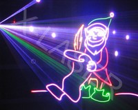 Le plus récent projecteur laser 3D tout programme RGB Animation projecteur de lumières laser tous les programmes lumière laser holographique