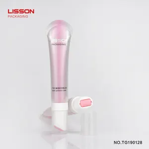 Lip Gloss/lip Care Function Tubr With Silk Printing Transparent Tube