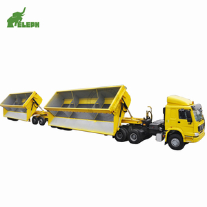 20ft 40ft Conteneur Benne Utilitaire Benne Type Chariot Connecter Semi remorque - Product Image 4