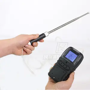 Ce certified portable flue gas analyzer detector handheld online gas monitoring gas lcd display