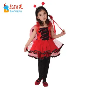 Cô gái động vật ladybird cosplay ăn mặc headband cánh trang phục