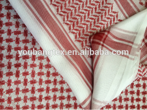 ผ้าคลุมศีรษะแบบเชมาก/เคฟฟียะห์/ยาชมาก ทำจากผ้าฝ้าย 100% - Product Image 3