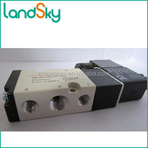 LandSky elektrische soleniod ventil 4M120 M5 Interne piloted port größe M5 5 port 2 position weight175g - Product Image 2