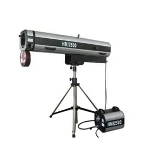 High power wedding use Mechanical hmi 2500w follow spot light for event