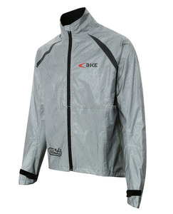 Chaqueta <span class=keywords><strong>de</strong></span> <span class=keywords><strong>ciclismo</strong></span> reflectante impermeable visión nocturna 360 - Product Image 2