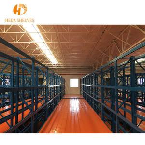 אוניברסלי ארוך תוחלת כבד החובה בתפזורת רב שכבה פלדת צלחת אחסון מדף - Product Image 3