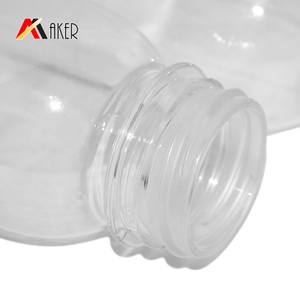 Neue Großhandel <span class=keywords><strong>Boston</strong></span> Round Shape Kunststoff 350ml <span class=keywords><strong>PET</strong></span> Getränkes aft flasche Trinkwasser flaschen mit Verschluss - Product Image 4