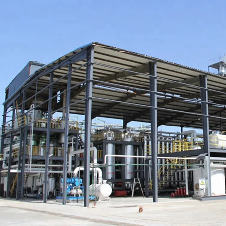 Chine fournisseur automatique d'huile de palme biodiesel b100 par biodiesel distillation