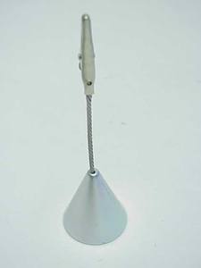 Soporte para notas con base ovalada de aluminio - Product Image 5