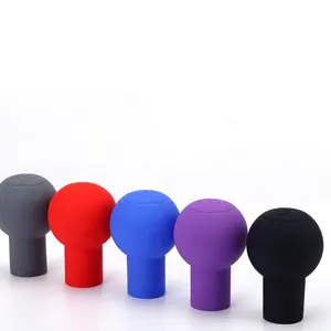 Auto Parti di Protezione Rotonda Bump Silicone Antiscivolo Leva Del Cambio Pomello Copertura Shifter per la Trasmissione Automatica