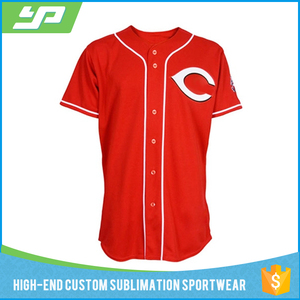 completa <span class=keywords><strong>de</strong></span> impresión digital <span class=keywords><strong>de</strong></span> la sublimación del nuevo diseño personalizado 100% poliéster Ropa <span class=keywords><strong>de</strong></span> Béisbol - Product Image 4