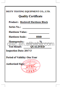 Yd-dtec — Micro blocs de <span class=keywords><strong>test</strong></span> de dureté, bloc de <span class=keywords><strong>test</strong></span> de la dureté, knv, HK, Type four - Product Image 5