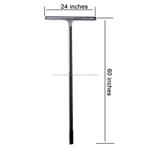 ESD Fer Long Manche Détachable Plancher <span class=keywords><strong>Raclette</strong></span> Lame D'essuie-Glace Pour Carrelage Marbre Surfaces - Product Image 6