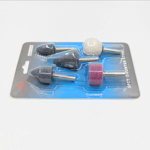 Outil de réparation de pneus de moto, pour tige de moto, pierre de meulage, 5 pièces, accessoires de disques abrasifs de 6mm pour Mini-meuleuse de 4 à 50mm - Product Image 1