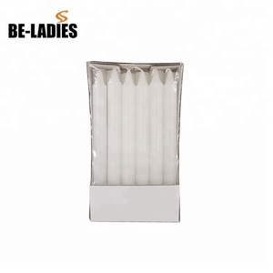 Fabricante de largo tiempo de tiempo cono palo de uso diario vela blanca - Product Image 2