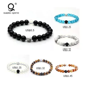 Stone And Beads Bracelets Natural 8mm Stone Beads Bracelets Men Bracelet