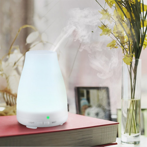 <span class=keywords><strong>Amazon</strong></span> Venta caliente plástico LED 100 mL ultrasónico <span class=keywords><strong>aromaterapia</strong></span> aceite difusor eléctrico humidificador de vapor frío - Product Image 5