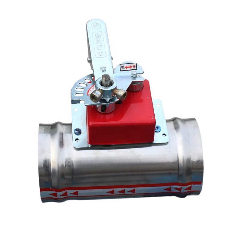 150mm Air conditioning volume control damper havc motorized control damper of HVAC SYSTEM