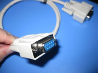 Cable serie de módem nulo dB9 hembra a hembra RS232