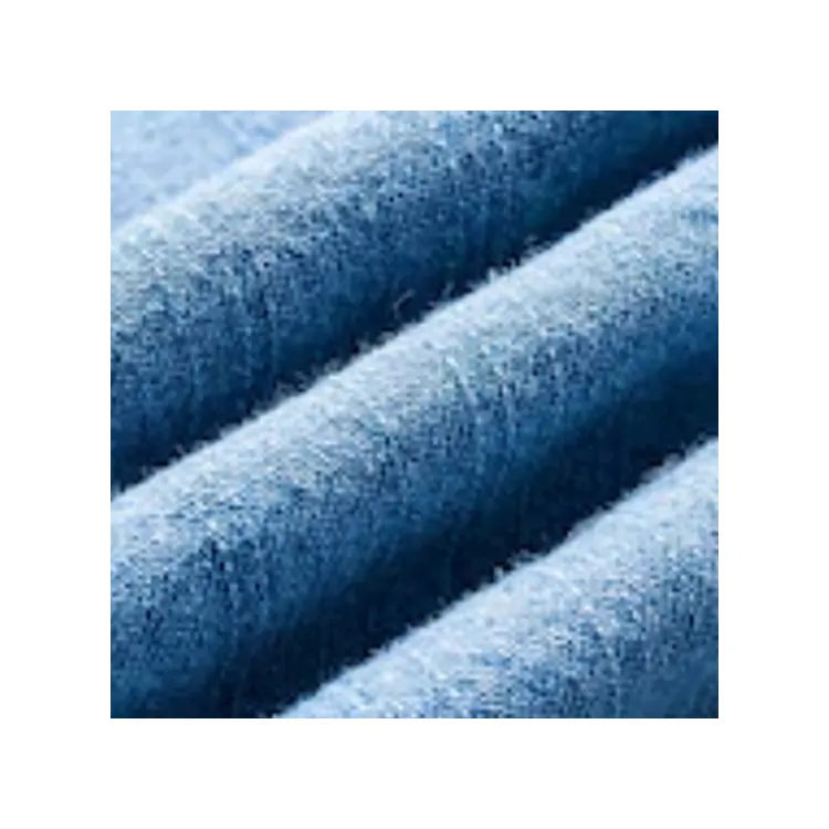 Tissu denim extensible tricoté, 5 pièces, rouleaux de tissu denim bon marché