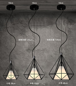 Nouveau design cage lustre pendentif lampe moderne menée - Product Image 4