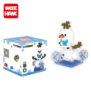 Wisehawk Blocchi <span class=keywords><strong>di</strong></span> Costruzione in Plastica Mini Educativi <span class=keywords><strong>Giocattoli</strong></span> Fai-da-Te <span class=keywords><strong>Frozen</strong></span> - Product Image 4