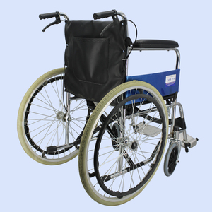 Fauteuil roulant pliable en acier pour fauteuil roulant, accessoires de haute qualité, lourds, pour manuel - Product Image 4