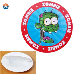 <span class=keywords><strong>3D</strong></span> наклейка со штрих-кодом на клейкой основе, печатная этикетка, бумажная фольга, тату, этикетка, наклейка с пользовательским логотипом - Product Image 6