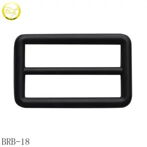 Wholesale bag hardware accessories gunmetal luggage rectangle metal buckle parts