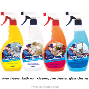 Nettoyeur de salle de bains à <span class=keywords><strong>spray</strong></span> 20OZ, nettoyeur sans contact bleu de haute qualité, nettoyage sans blanchiment - Product Image 2