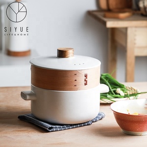 뜨거운 판매 두 크기 세라믹 조리기구 뚜껑 캐서롤 요리 <span class=keywords><strong>2025</strong></span>
