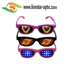 Wholesale 2024 New Year Diffraction Glasses With PVC Lens For Watching Fireworks