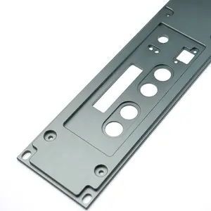 Placa de base rosca anodizada de alumínio, fresagem cnc de alta precisão, placa de base ajustável da dongdong