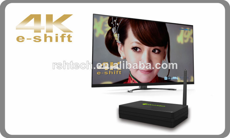 Smart tv box android 3d xbmc 4k player boîte, google tv supports du marché, xmbc miracast and dlna