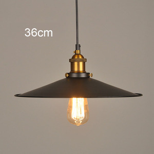 انفجار الأمريكية الرجعية علوي أسود الحديد الفن الثريا المعدنية متعددة مجموعة مطعم مقهى بار واضح - Product Image 3