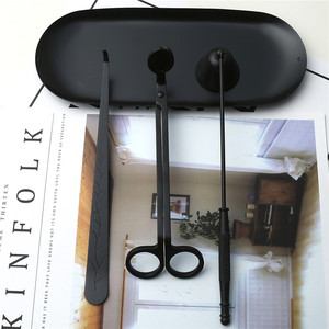 SmileTools <strong>Candle</strong> Care Kit <strong>Candle</strong> <strong>Wick</strong> <strong>Trimmer</strong> Black - Product Image 1