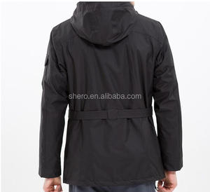 Traje <span class=keywords><strong>de</strong></span> esquí impermeable Shero tres en uno para hombre, chaqueta <span class=keywords><strong>de</strong></span> pesca y montañismo con cuello levantado para invierno - Product Image 4