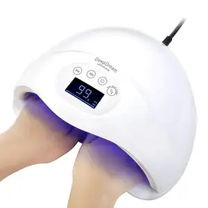 Kabinet Nail Dryer UV LED Kuku Lampu Otomatis Sensor Gel Nail Polish Kit Lampu UV