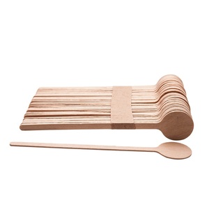 Penjualan Langsung Pabrik Stik Teh Pengaduk Kayu Kopi Rasa Kustom Sekali Pakai Desain Baru Mudah Terurai - Product Image 3