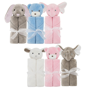 Wholesale Newborn <strong>Single</strong> Layer <strong>Blanket</strong> Soft Fleece Baby Girl <strong>Blanket</strong> Soft Flannel Animal Shape Push Toy Thick Baby Warm <strong>Blankets</strong> - Product Image 1