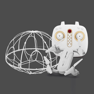 S166HW 2.4 Ghz 6-Axis 2 DANS 1 Tumbler et pliable WIFI RC HD Caméra Chine Shenzhen Drone Avec Anti-écraser Balle cadre - Product Image 2