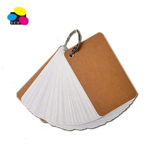 Chất Kết Dính Nhẫn Thẻ Chỉ Mục Thẻ Dễ Dàng Lật THẺ Flash Trống - Product Image 5