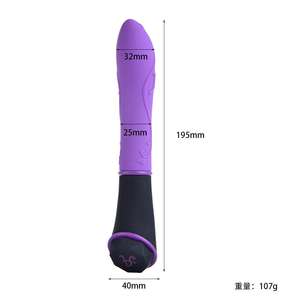 Nouvelle Arrivée Belle 2018 Puissant Silicone 7.5 Pouces Vibrant G-spot Stimulateur de Vagin Pour La Masturbation Féminine Produits Sexuels - Product Image 5