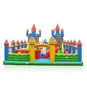 Casa de rebote inflable para fiestas, Combo de tobogán para uso de alquiler, grado comercial, <span class=keywords><strong>2021</strong></span> - Product Image 2